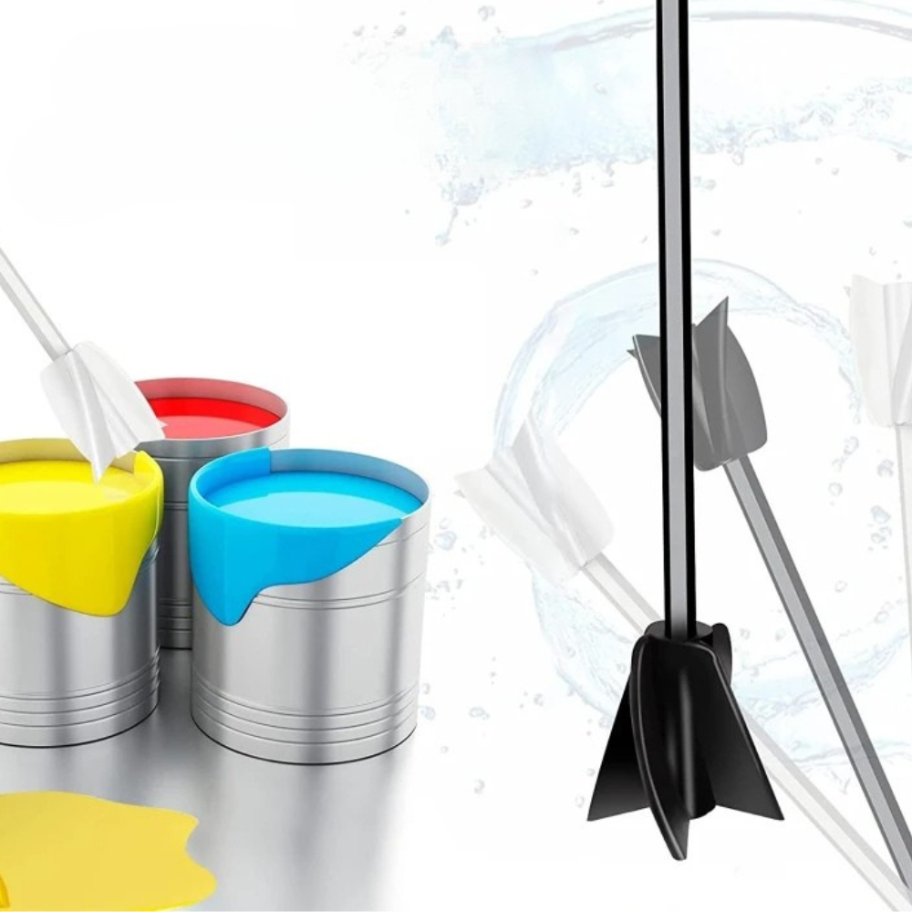 Drill Paint Mixer | Paint Mixing Paddle Attachment for Electric Drill, Fast & Smooth DIY Paint Stirrer