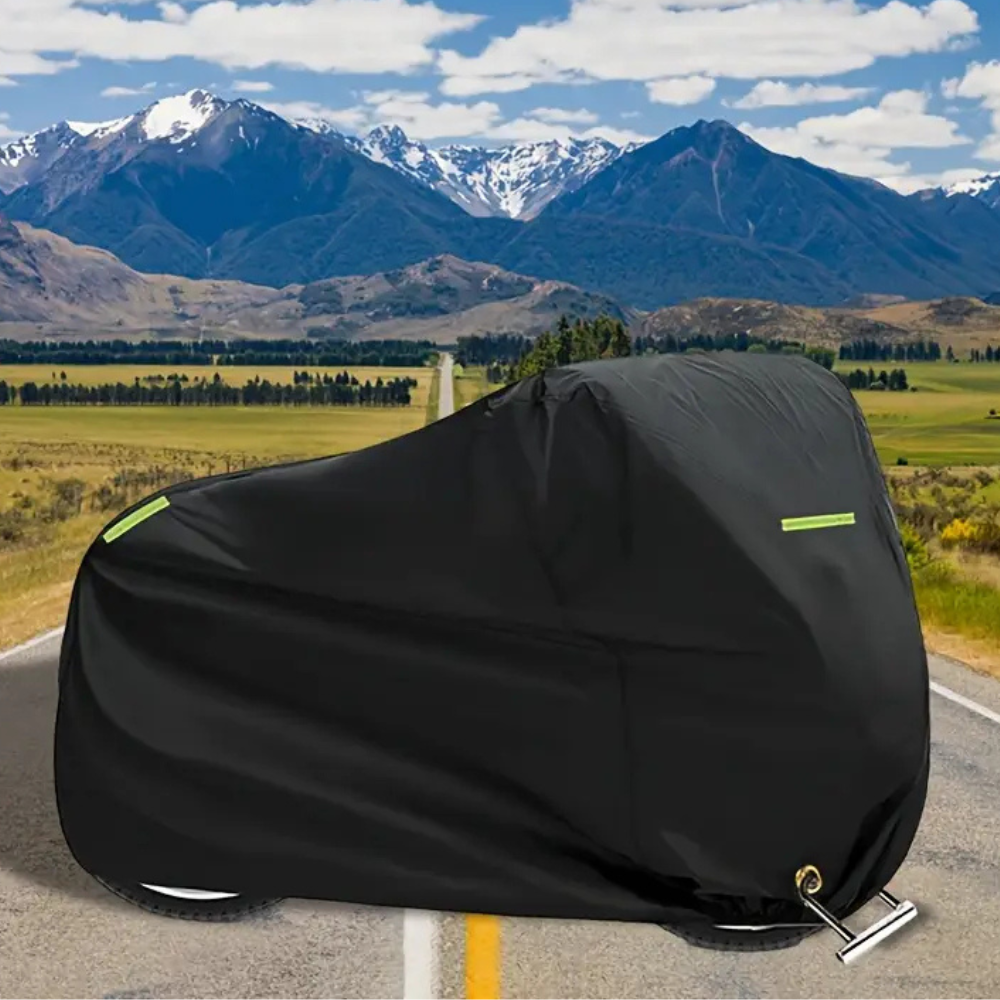 210D Motorcycle Cover | Waterproof & UV Resistant Outdoor Motorbike Cover Heavy Duty All-Weather Protection