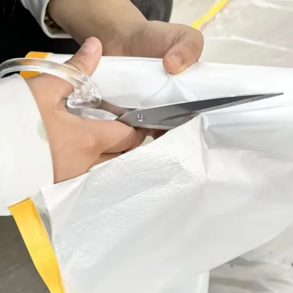 Painting Cover Roll | Protective Plastic Dust Sheet for Furniture, Floors & DIY Painting Projects