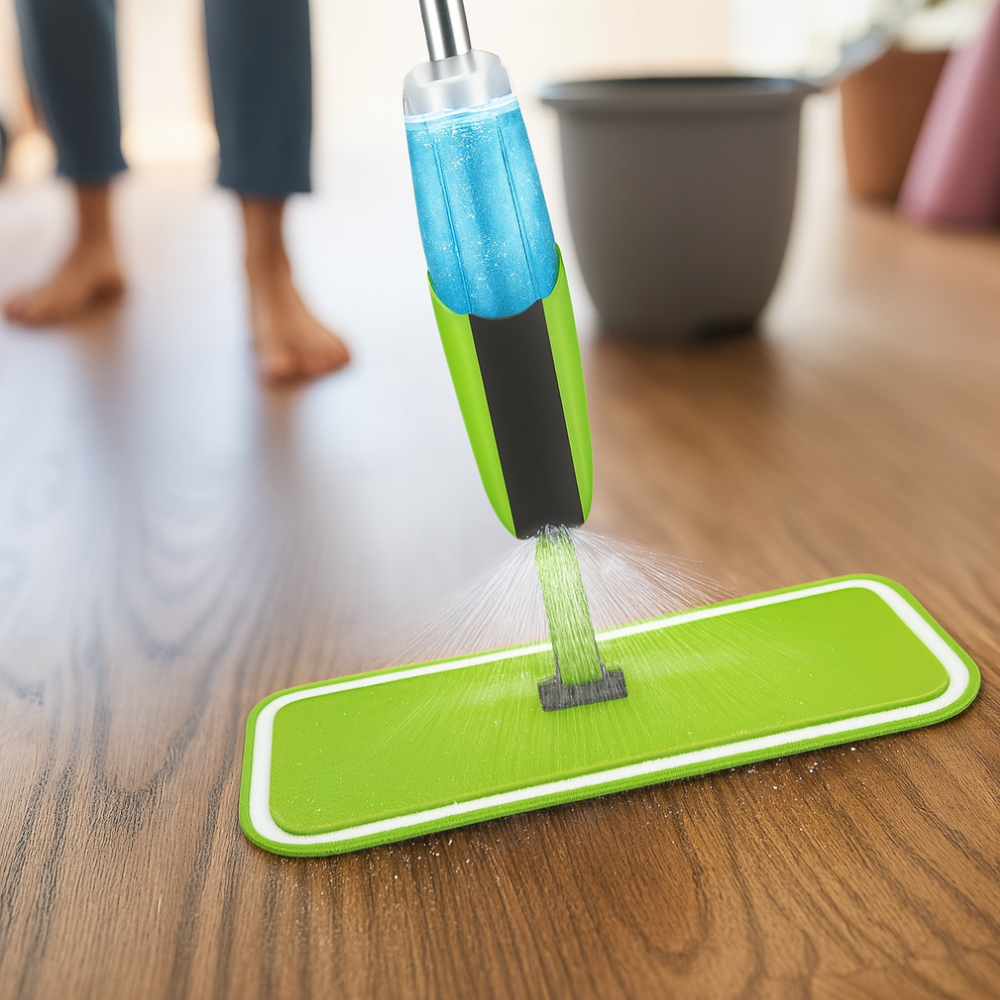 SprayClean Microfibre Mop | Spray Mop with Refillable Water Tank for Quick & Easy Floor Cleaning
