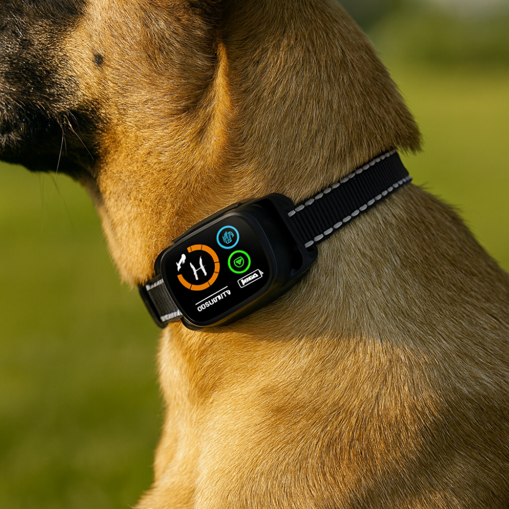 Smart Bark Control Dog Collar | Rechargeable Anti-Bark Training Collar with Vibration & Sound – Waterproof IP67