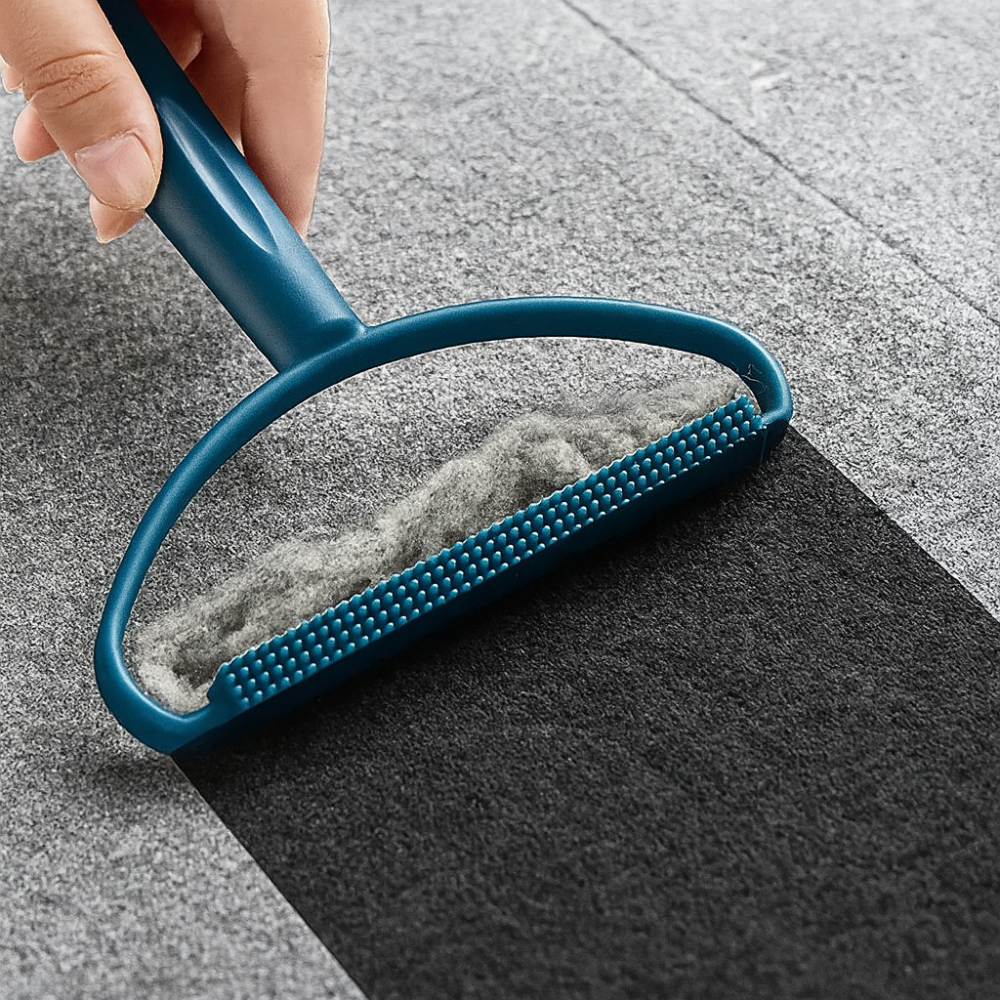 Carpet & Sofa Hair Remover | Reusable Pet Hair Removal Brush for Rugs, Furniture & Fabrics