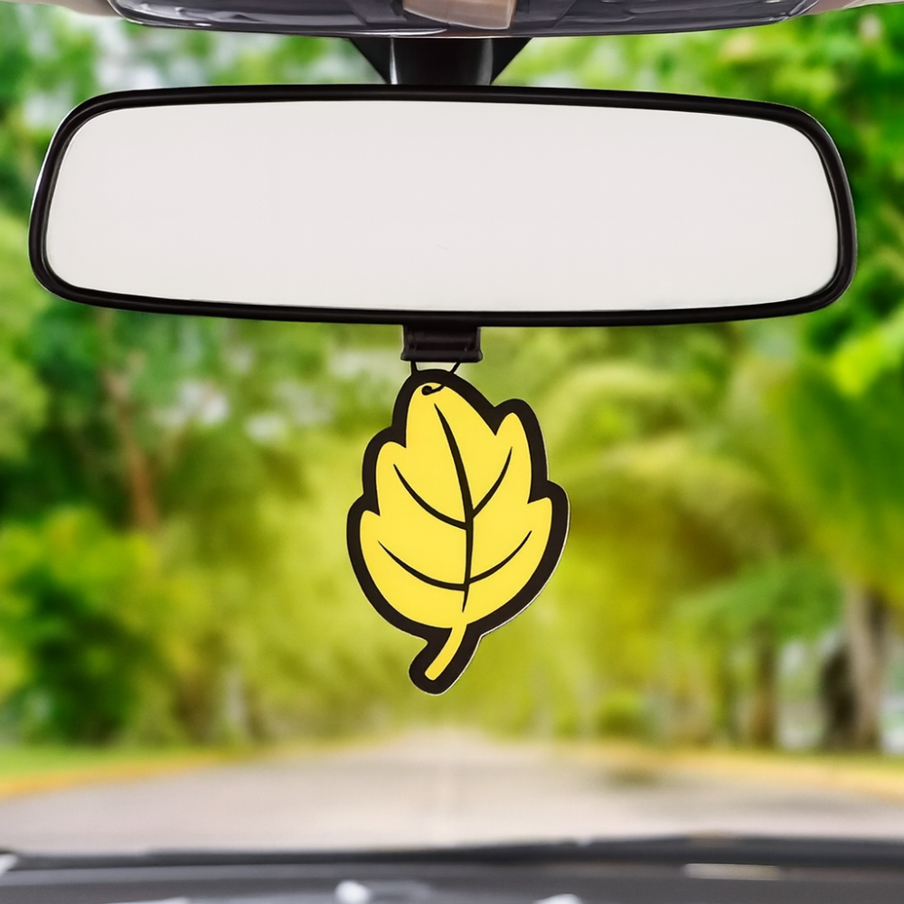 Leaf-Shaped Car Air Freshener Pack (Mixed Scents) | Hanging Car Air Fresheners for Fresh-Smelling Interiors