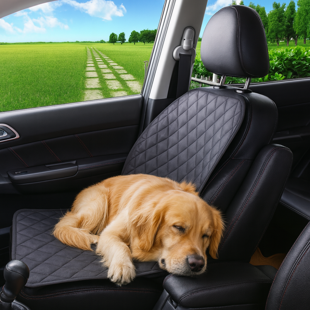 Waterproof Dog Car Seat Cover | Non-Slip, Scratch-Resistant Seat Protector for Cars & SUVs