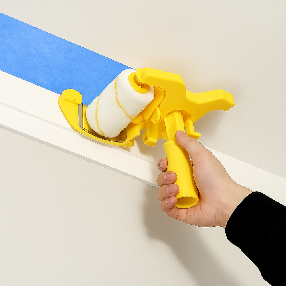 EdgeMaster™ Paint Roller Tool | Precision Paint Edger Roller for Clean Wall Edges & No-Tape Painting