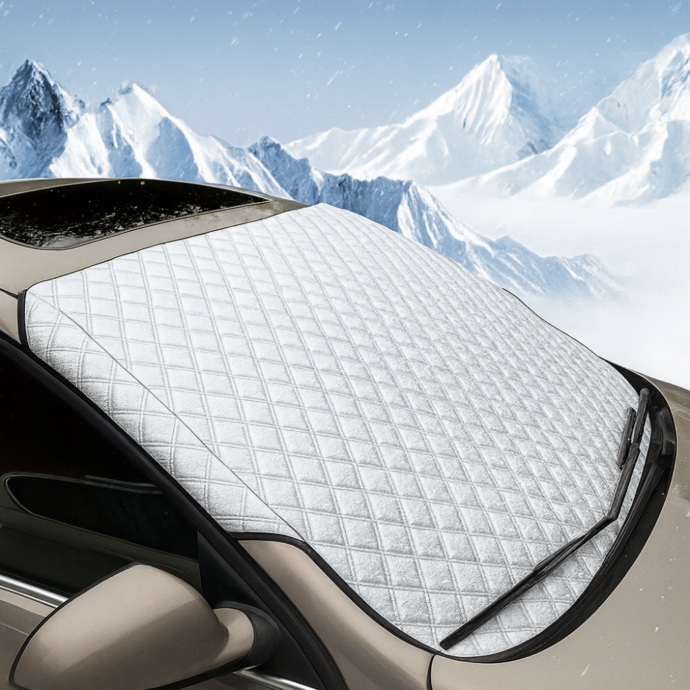 SnowBlock Universal Windscreen Cover | Anti-Snow, Anti-Frost & Hail Car Windscreen Protector