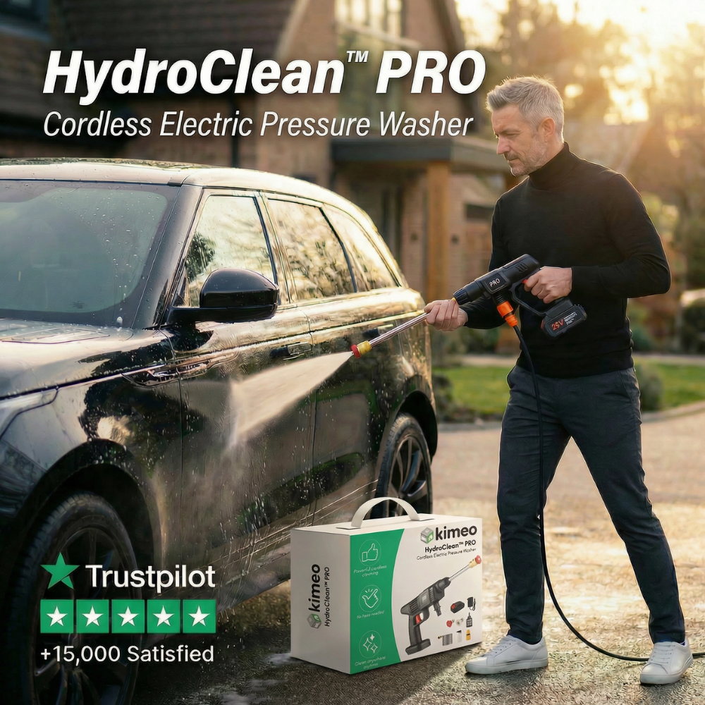 CarJet™ PRO | 21V Cordless Electric Pressure Washer | Portable 50-Bar with Battery