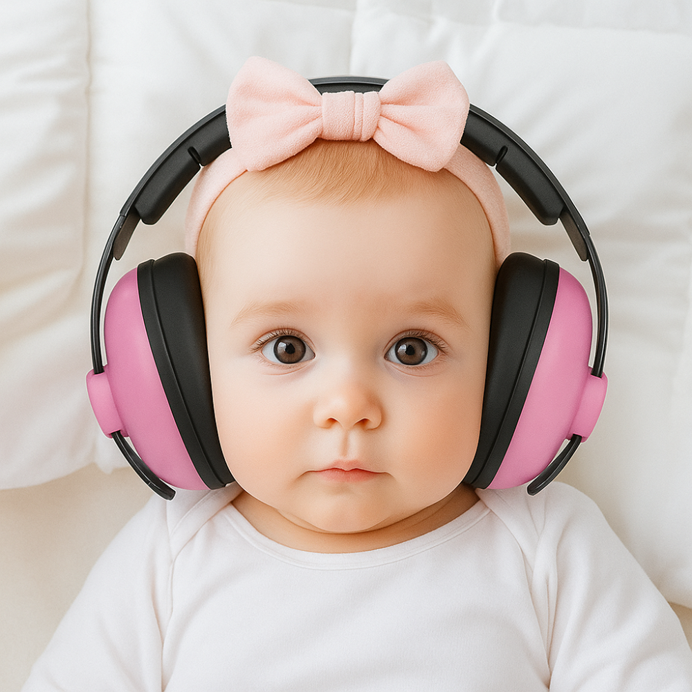 PeaceBaby™ Adjustable Noise Protection Headphones | Baby Hearing Protection for Sleep, Travel & Flights