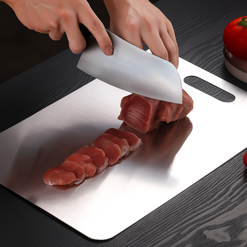TitanClean Cutting Board | Titanium Anti-Bacterial Cutting Board for Safe & Hygienic Food Preparation