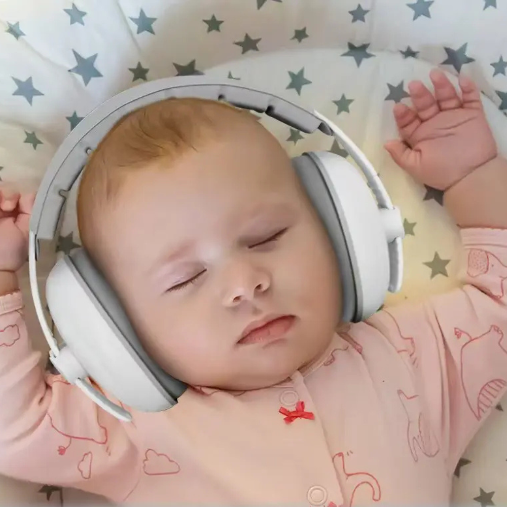 PeaceBaby™ Adjustable Noise Protection Headphones | Baby Hearing Protection for Sleep, Travel & Flights