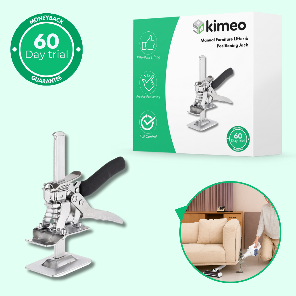 Manual Furniture Lifter & Positioning Jack | Heavy-Duty Hand Tool for Lifting, Aligning & Installing Furniture
