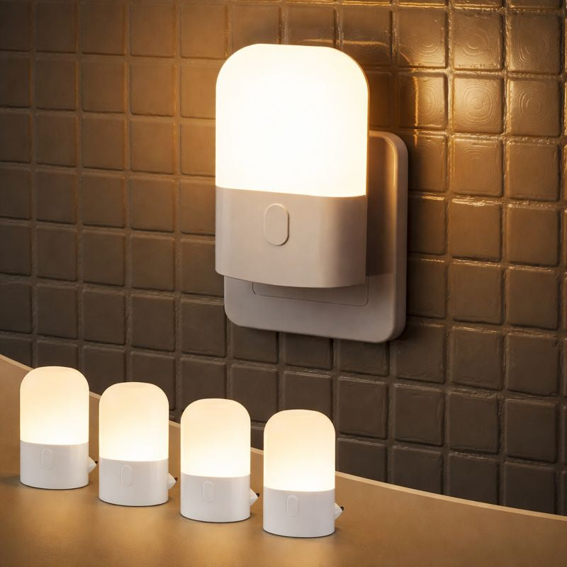 LED Night Light | Dimmable Automatic Night Light with Light Sensor & Low Energy Consumption